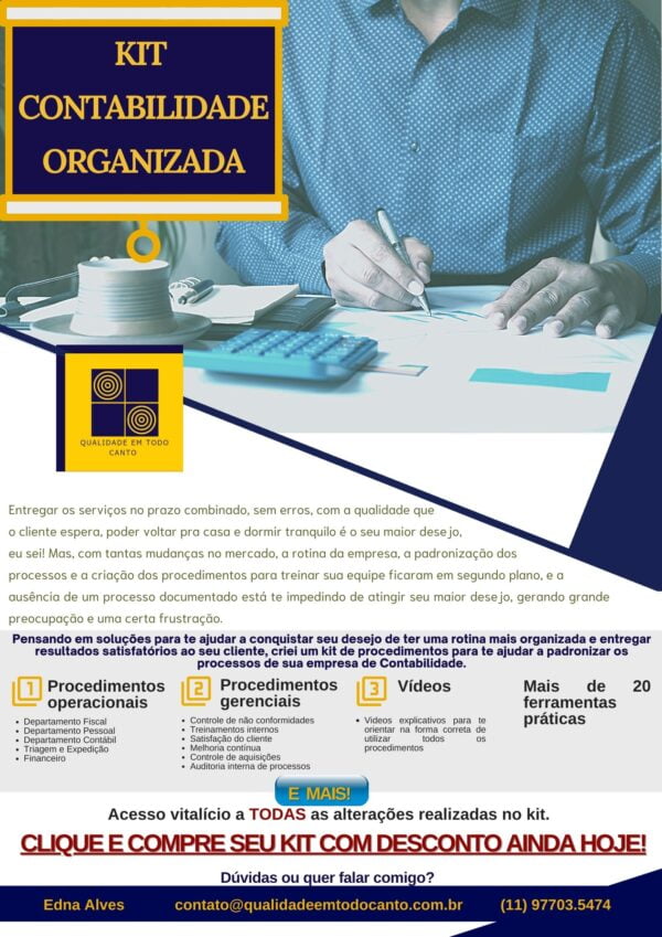 Método Contabilidade Organizada
